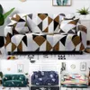 Zestaw pokrywy sofy geometrycznej Couch Couch Elastyczna sofa do salonu Pet Pets naroża w kształcie litery l longue sfguut26189934831