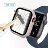 180 Stück 360 Vollbild-Schutzhüllen iWatch 38 mm 42 mm 40 mm 44 mm Stoßstangenrahmen PC-Hartschale mit gehärtetem Glasfilm für Uhrenserienabdeckung ohne Einzelhandelsverpackung