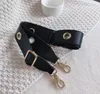 Leather Bag Strap Women Shoulder Crossbody Belt Adjustable Wide Part Accessories Female Messenger 220623