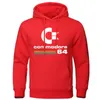 Erkek Hoodies Sweatshirts Moda Erkekler Takip Sonbahar Kış Kış Erkek Hoodie Commodore 64 Serin Adam Giyim Uzun Kollu Marka Tops 230206