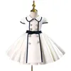 Mädchen Koreanische Prinzessin Kleid für Baby Elegante Brautkleider Kinder Vintage Ballkleid Kinder 1. Geburtstag Party Vestidos Y220510