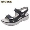 MVVJKE CABELAS SABELOS DE Designer Sapatos Mulher Moda Sandals Mulheres São de Verro -Gladiador Sandálias para Mulheres Sapatos Ladies Sandles 220516