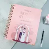 Kladblokken Wedding Planner Marble Gold Undated Bridal Planning Diary Organizer Schedule Boek Coil Plannotepads