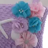 Lavender Flower Children Girl Girls Birthday Desti di compleanno scintillanti Tulle Sea Star Flower Baby Bambini per bambini 220707