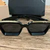 HOT Millionaires Sun glases men women full frame Vintage designer 1165 1.1 Millionaires Sunglasses Black Made in Italy WITH BOX