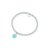Heart Love Necklace Bracelet Suit for Man Woman Necklaces Bracelets Fashion Chain Brand Jewelry 3 Color