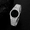 Iced Out Watch Men Luxury Brand Diamond Mens Watch Quartz Men's Watch Armband Set Waterproof Hip Hop Clock Gift for Men