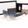 Modedesigner Sonnenbrille hochwertige Sonnenbrille Frauen Gläser Damen Sonnenglas UV400 Objektiv Unisex mit Box