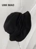 Stingy Brim Hats UMI MAO Yamamoto Wind Dark Black Japanese Retro Fisherman Hat Men Women Fold Design Hat Harajuku Y2k Femme Hombre Gothic 230711