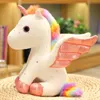 14 cm nieuwkomers pluche hanger schattige engel Unicorn Keychain Unicorn Plushs Toy Knapsack en handtas ornamenten