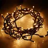 Strings Plug LED Light String 4M 100 Leds Christmas Decoration Lights Warm White Rice Bulbs El Holiday ChristmasLED