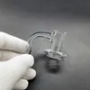 Blender Bangeres Quartz Banger Full Weld Smoking Accessories 10mm 14mm 18mm Male 45 90 Degrees For Glass Water Bong Dab Rigs