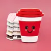 Baby Silicone Teethers Cute Coffee Cup Design Dentizione Toys BAP Free Soft Succhietti masticabili Regali per la doccia