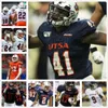 XFLSP Anpassad UTSA RoadRunners Fotboll Jersey NCAA College Frank Harris Marcus Davenport David Morgan Mens Kvinnor Ungdom