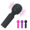 Mini AV Stick Sexig leksak för kvinnor 10 Frekvens Dildo Vibrator Magic Wand Vagina Clitoris Stimulator G-Spot Massager