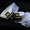 Berets Sailor Captain Hat Veil Nautical Bachelorette Party Bridal with H7efberets5199201