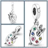 Autentici ciondoli in argento sterling 925 adatti bracciali Pandora collane Pandents per le donne fai da te gioielli di lusso regalo con scatola originale