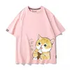 magliette di gatto delle signore