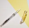 Fountain Pen Artista Plástico Clear Cor Mergulho Mergulho Sofisticado Escova Soft Fountain Style Estilo Caligrafia Transparente China Carta Escrita MAOBI Tinta Cartucho