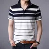 MenS Classic Striped Polo Shirt Cotton Short Sleeve Summer Plus Oversize MXXXXL 220618