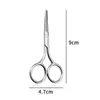NXY Eyebrow Trimmer 1pc Nose Hair Scissor Rostfritt stål Cut Manicure Facial Trimning Makeup Scissors Safety Removal Tools