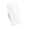 Wi -Fi Smart Light Switch US EU 유리 스크린 터치 패널 Tuya Smart Life App Control은 Alexa Google Home Tuya와 함께 작동합니다.