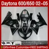 Комплект кузова для Daytona 600 650 CC Daytona650 02-05 CoSling 104HC.3 красный завод Daytona600 2002 2003 2004 2005 Bodys Daytona 600 02 03 04 05 Full Vatings