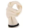 Kids Winter Scarf Solid Color Knitted Soft Scarves Wrap for Toddler Boy Girls Christmas New Year Wearing