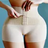 İnce Bel Eğitmeni Butt Kaldırıcı Zayıflama iç çamaşırı gövde şekillendiricileri kontrol külotları toka shapewear korse kilo kaybı bel şekillendiricisi l220802