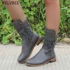 Boot Winter Zipper Snow Ankle Women 2022 New Rome Flat Goth Designer Sport Pu Leather Motorcycle Casual Chelsea 220805