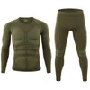 Men's Tracksuits Winter Men&#39;s High-Quality Thermal Underwear Set Indoor And Outdoor Sports Comfortable Breathable UnderwearMen's