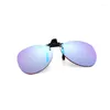 Sunglasses Red-Green Color Blindness Correction Frame Glasses Clip-On Clip 180° ReversibleSunglasses