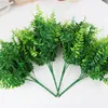 green flower centerpieces