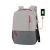 Cajas de la computadora portátil mochila mochila impermeabilizan las bolsas de bolsas de bolsas de bolsas de la computadora PC Unisex Travel Zipper Backpacksaptop