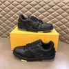 Designer Fashion Trainer sneaker intage Scarpe casual Virgils alligator-embossed nero Grigio Marrone Bianco Verde pelle di vitello Francese Ablohs Scarpe da uomo mkjlD00001