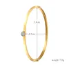 Diamond Jewelry Trend Bangles Bracelets de aço inoxidável para mulheres Europeias Americanas e coreanas Slim Jóias Dubai Moda Simples Acessórios para meninas Presentes em hnads