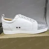 with original box Designer Shoes Studded Spikes men trainers Luxury Sneaker Flats For Men and Women Lovers Shoes 100% Genuine Leather SZ 36-46