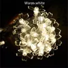 Strings Cherry Blossom Led Holiday Fairy Waterproof Garlands String Light 6/10/20/50M PLUG Powered Decoration Christmas Festoon BedroomLED S