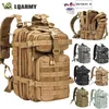 Стиль рюкзак Bagmen военный тактический 1000D Polyester 30L 3P Softback Outdoor Waterpably Pighing Bag 220723