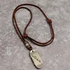 Metal Love Skateboard Pendant Necklace Adjustable Leather Chain Necklaces for Women Men Fashion Jewelry