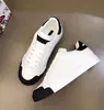 22S S eleganta sneakers skor !! Perfekt kalvskinn Nappa Portofino Trainers White Black Leather Casual Walking Pamile Sports EU 38-45