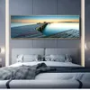 Stampe su tela Camera da letto Pittura Paesaggio marino Albero Modern Home Decor Wall Art For Living Room Canvas Painting Immagini di paesaggi