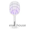 Elektrische muggen Swatter muggen moordenaar lamp USB oplaadbare elektrische bug zapper fly bat ongediertebestrijding