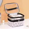 Multifunctionele Reizen Duidelijke Make-Up Tas Mode Diamant Cosmetische Toiletartikelen Organizer Waterdichte Vrouwtjes Opslag Make Up 220611