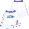 Uomo Lower Merion Bryant Tasca con cerniera Pantaloncini da film Basket Abbigliamento sportivo Pantaloni sportivi Coulisse Vita elastica MARTIN Pantalone LEADER ALL AMERICAN MULTICOLOR LANEY