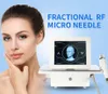 Macchina per il lifting del viso RF Rimozione delle lentiggini con microaghi Rimozione delle cicatrici con micro aghi Rimozione della cura microcristallina dell'oro RF Attrezzatura di bellezza