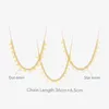 Pendant Necklaces Dot Necklace Set Moon with Star for Women Gold Color Fashion Jewelry Stainless Steel Gift 2023 Collar 220427