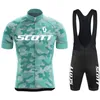 الرجال الصيف ركوب الدراجات يناسب Scott Team Cycling Cycling Cycling Quick Ropa ciclismo وصول جديد للدراجة الرياضية للدراجات الموحدة Y22070102