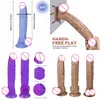 NXY Dildos Women S simulerade penispistolmaskin Masturbation Stick Soft Large Adult Products 220601