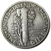 США Mercury Dime 1924 P/S/D Серебряная покрытая ремесленная копия монеты металлы.